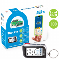 Автосигнализация StarLine A63 v2 2CAN+2LIN ECO