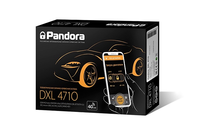 Сигнализация PANDORA DXL 4710 4G/LTE/3G/2G GSM/GPS