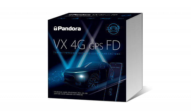 Автосигнализация PANDORA, VX-4G GPS FD