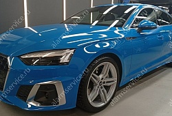Нанесение глянцевой пленки на AUDI A5