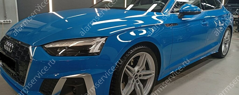 Нанесение глянцевой пленки на AUDI A5