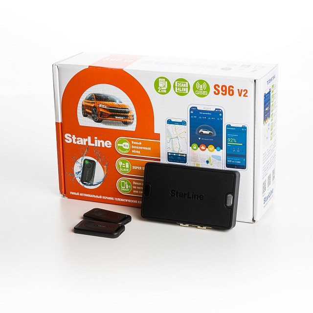 Автосигнализация STARLINE S 96 V2 BT 2CAN+4LIN GSM (2 sim)