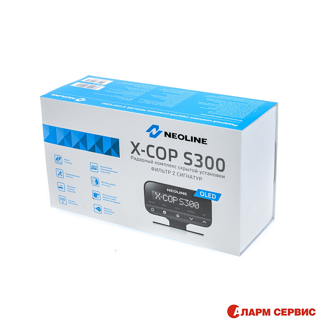 Радар Neoline X-COP S300 со скрытой установкой